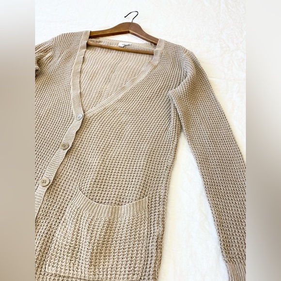 Abound Loose Knit Deep-V Cardigan - Picture 6 of 11